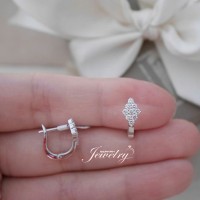 Giwang Anting BERLIAN 0,50 Ct Sepasang Natural Diamond Ring Emas 40%