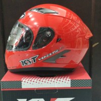 Helm KYT Vendetta 2 Red Solid Vendeta Fullface Full Visor Merah