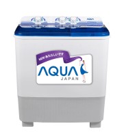 AQUA SANYO QW-980XT Mesin Cuci 2tabung Kapasitas 9kg - Model Terbaru