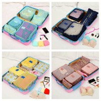Jual Bag In Bag 6 in 1 (6 pcs) Travel Organizer Bag / Tas dalam koper Murah
