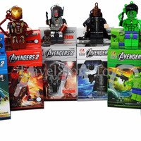 Jual LEGO BRICK AVENGERS 8 PCS Murah Murah