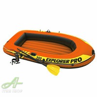 Jual Intex EXPLORER PRO 300 BOAT SET-58358/Prahu Karet Murah