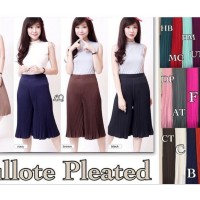Jual Celana Kulot Plisket 7/8 fit to XL Murah