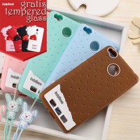 Jual Xiaomi Redmi 3 Pro 3S Fabitoo Softcase Cute Bunny TPU Rubber Soft Case Murah