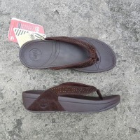 Jual NEW FITFLOP SWIRL CRYSTAL BROWN Murah