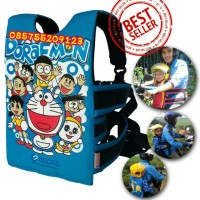 Jual sabuk motor anak / sabuk bonceng anak oscas depan & belakang doraemon Murah