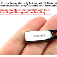 HOT SELL FD USB Flash Disk Drive Flashdisk Sandisk Cruzer Force 32GB 3