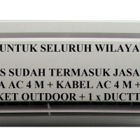 PROMO AC DAIKIN INVERTER 2 PK FT-KV50NVM4 (FREON R32, 260 - 1730 WATT)