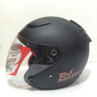 Jual Beli Helm KYT DJ Maru Solid Baru | Helm Full Face / Half Face M