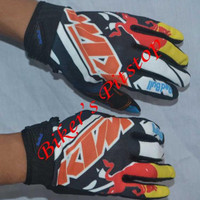 Sarung Tangan Motor KTM IMPORT BPS 3 Size M saja / KTM GLOVES untuk mo