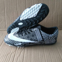 sepatu futsal nike mercurial CR7 batik hitam kualitas import ringan an
