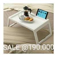 Jual ikea klipsk bed/bed tray/meja lipat/nampan bed/meja belajar Murah