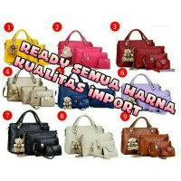 Jual TAS IMPORT KOREA 4IN1 Murah