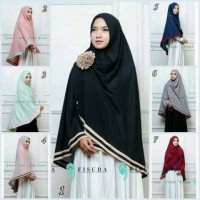 Jual Jilbab Instan kerudung Hijab Syari Khimar Fisura Jumbo Murah