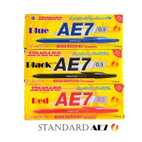 jual standard ae7 0 5 mm alfa tip pen black blue jual standard ae7 0 5 mm alfa tip pen black blue