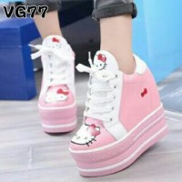 Jual SEPATU BOOT WANITA HELLO KITTY Murah