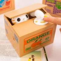 Jual Celengan Kucing Pencuri Koin Itazura Kitten Coin Bank Murah
