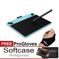 Jual Wacom Intuos Comic CTH490 Small Blue Free Softcase + Antigores + Glove Murah