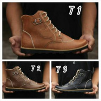 Sepatu Boots Chuka Timberland Touring Pria u/ pria wanita unisex casua