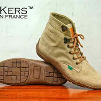 Sepatu Boots Kickers Kerja Pria Semi Boot u/ pria wanita unisex casual
