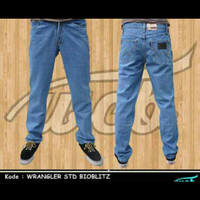 Celana Jeans Wrangler Standard Bioblitz Size 33-38 murah keren gaul ba