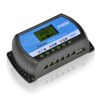 Solar Charge Controller Pwm 20a Usb 5v Panel Surya Modul Solar Cell La