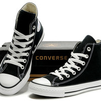 Sepatu Casual Converse High For Man Warna Hitam u/ pria wanita unisex