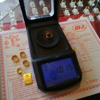 Kado 1 Gram Cincin Emas bayi baby adjustable 0 bulan s/d 18 bulan