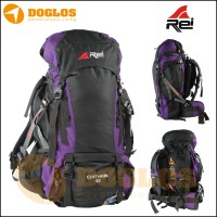 Rei Cathkin 60 L + RC Tas gunung carrier hiking travelling classic