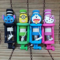 Tongsis Holder U Lipat Mini Kabel Karakter Murah