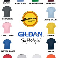Jual Kaos Polos GILDAN Softstyle 63000 (XS-S-M-L-XL) Murah