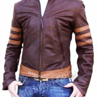 Jual baju pakaian Jaket Wolverine x man origins hitam cokelat murah terbaru Murah