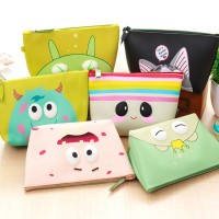 Fashion Cosmetik Bag Karakter / Tas Kosmetik Pouch Dompet Koin Wallet