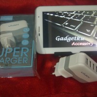 Jual Vivan Adaptor Charger XC4S 4 Port USB Original (Garansi resmi 1 thn) Murah