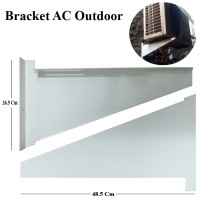 Bracket AC / Breket Dudukan AC Out door Besar 1 - 2 PK ( Besar ) Murah