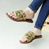 Harga sepatu sendal wanita teplek gold sendal wanita sepatu kerja