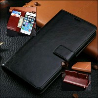 Jual LEATHER FLIP WALLET Casing iPhone 7 7Plus 6 6s 6 Plus 5 5s SE Case Murah