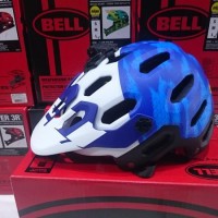 Helm Super Bell 3 Mat Frc Blue / Wht B2B Mips