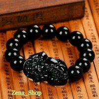 Jual Gelang Kesehatan Black Jade Bracelet Batu Giok Hitam ...Zena_Shop Murah