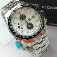 JAM TANGAN PRIA/COWOK CASIO 543 SILVER PUTIH