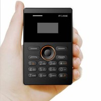 Jual Ifcane E1 Cardphone mini warna Gold, Black and White Murah