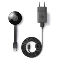 Jual GOOGLE CHROMECAST 2 HDMI STREAMING MEDIA PLAYER - BLACK Murah