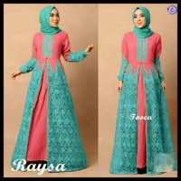 gamis kaftan abaya syar'i brokat candy