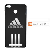 Adidas black stripes center X3337 Casing Xiaomi Redmi 3 Pro / Redmi 3S
