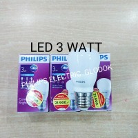Jual LAMPU PHILIPS LED 3 W 3 Watt 3watt Murah