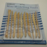 Jual Bomeijia Mini Modelling Tools Kayu Set 10 / Alat Clay / Alat Ukir Murah
