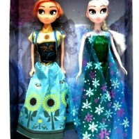 Jual Mainan Anak Boneka Frozen Elsa Anna isi dua - Murah Lucu Murah
