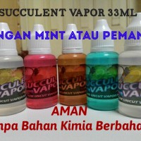 Jual e liquid 33ml e juice e cig refill rokok elektrik sv succulent vapor Murah