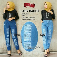 Jual baggy jeans pants - celana murah - jogger - bawahan wanita Murah