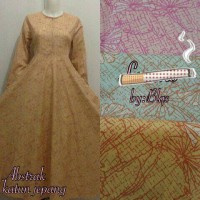 gamis katun luveno